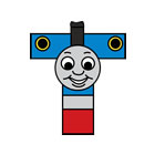 THOMAS THE TANK ENGINE name plaques and wall art