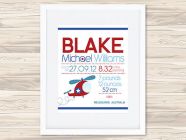 wall art / personalised prints - for baby
