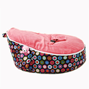 Bean Bag for Newborns / Baby - Bubble Pink