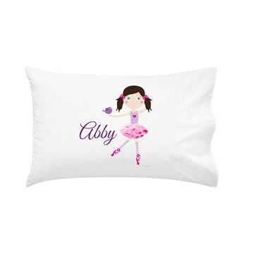 .Personalised Kids Pillowcase Dancer